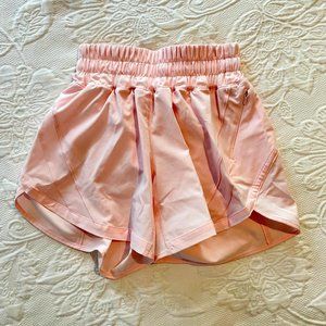 Lululemon Track That Mid-Rise Lined Short - 5” -  Size 0 - Strawberry Milkshake